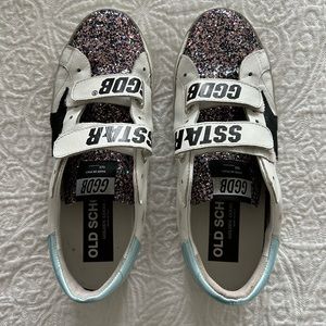 Golden goose sneakers pink glitter, size 38